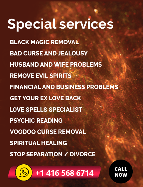 bad curse jealousy evil spirit bad luck negative energy black magic removal toronto north york scarborough business love relationship bring your ex love back to you stop separation divorce marital childless couples problems solutions astrologer psychic reader spiritual healer toronto north york